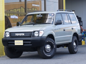 ランクルプラドデザートカーキ　3RZエンジン