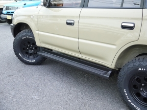 ランクルプラド最終型　丸目フェイス換装