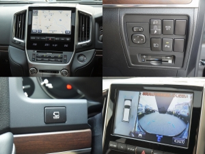 ランクル２００現行型　メーカーオプションナビ