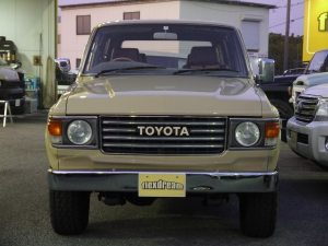 ランクル６０丸目フェイス換装　ロールーフ