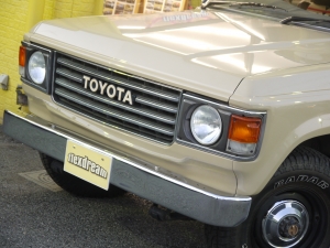 ランクル６０丸目フェイス換装　ロールーフ