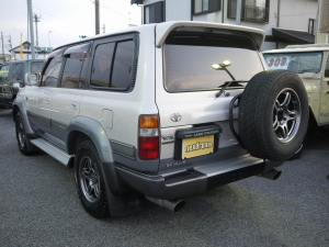 ランクル８０最終型Wエアバック　ノーマル車