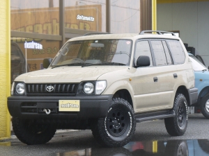 ランクルプラド95系希少純正ウィンチ付き車両