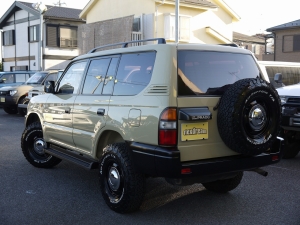 ランクルプラド丸目フェイス換装　クラシックスタイル