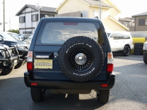ランクルプラドNEWペイント・アルルブルー　丸目フェイス換装