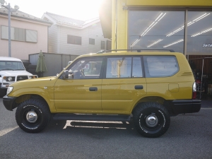 ランクルプラド後期型　低走行　サンルーフ