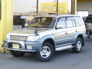 ランクルプラド本革パワーシート　丸目フェイス