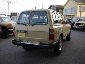 ランクル８０丸目フェイス換装　オールペイント・ベージュ