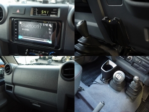 ランクル７０リフトアップ　ARB　LINE-X