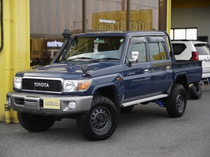 ランクル７０リフトアップ　ARB　LINE-X