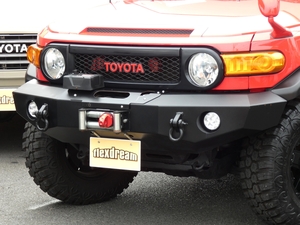 ＦＪクルーザーFJクルーザー　鉄バンパー