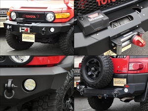 ＦＪクルーザーFJクルーザー　鉄バンパー
