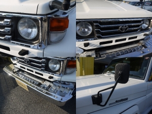 ランクル７０ディーゼルエンジン　オフロード