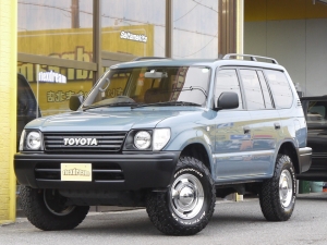 ランクルプラド丸目換装　TOYOTAロゴグリル