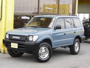 ランクルプラド丸目換装　TOYOTAロゴグリル