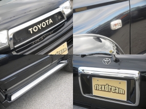 ハイラックスサーフブラックコンプリート