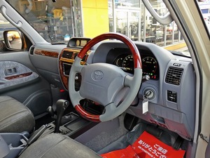ランクルプラドナロー　丸目　ルーフレール