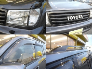 ランクル１００ボディリフト　TOYOTAグリル