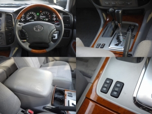 ランクル１００ボディリフト　TOYOTAグリル