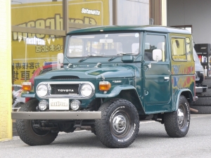 ランクル４０車庫保管