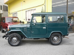 ランクル４０車庫保管
