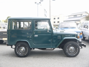 ランクル４０車庫保管