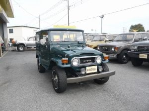 ランクル４０車庫保管