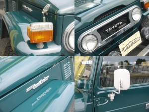ランクル４０車庫保管