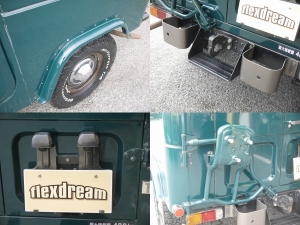 ランクル４０車庫保管