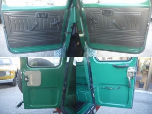ランクル４０車庫保管
