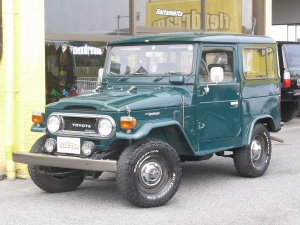 ランクル４０車庫保管