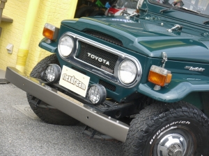 ランクル４０車庫保管