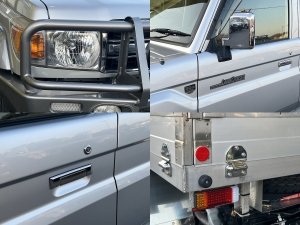 ランクル７０三方開き