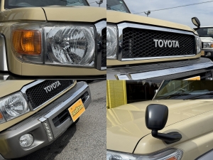 ランクル７０ランドクルーザー70バン　ベージュ