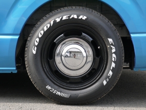 ハイエースバン丸目フェイス換装　ペンドルトン