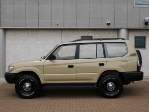 ランクルプラド後期型　ベージュ内装
