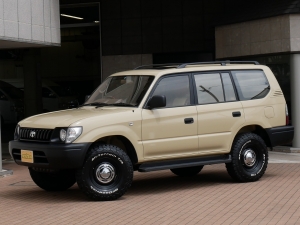 ランクルプラド後期型　ベージュ内装