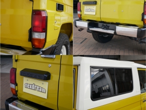 ランクル７０HZJ73V　FRPトップ　NEWペイント