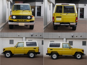 ランクル７０HZJ73V　FRPトップ　NEWペイント