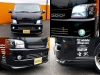 ハイエースバンフルカスタム　ベッド　ＨＤＤナビ　フリップダウン　エアロ