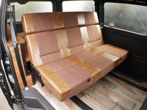ハイエースＶ新車コンプリート バンライフスタイル【FD-BOX7 Vanlife】無垢木材×アイアン家具