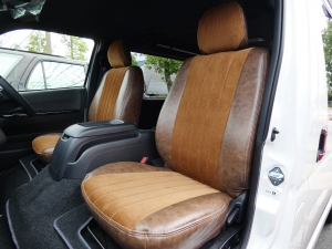 ハイエースＶ新車コンプリート バンライフスタイル【FD-BOX7 Vanlife】無垢木材×アイアン家具