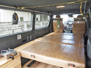 ハイエースバン新車コンプリートS-GL8人乗り 3列シート×スライドレール