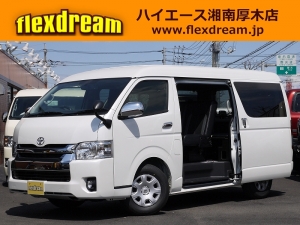 ハイエースワゴン新型　シーケンシャル　６速ＡＴ　ワゴン