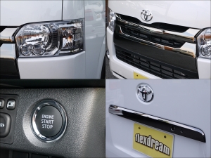 ハイエースバン4型新車　シーケンシャル６AT
