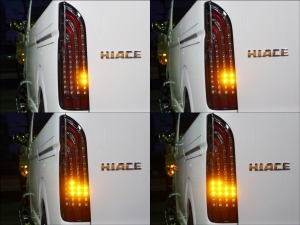 ハイエースバンS-GLダークプライム新車カスタムコンプリート