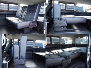 ハイエースワゴンハイエースライトキャンピングカーFD-BOX4T