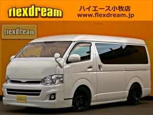 ハイエースワゴンREVOシート付シートアレンジ車両