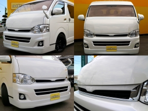 ハイエースワゴンREVOシート付シートアレンジ車両
