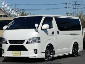 ハイエースバン4型S-GLフルエアロカスタム済み中古車両